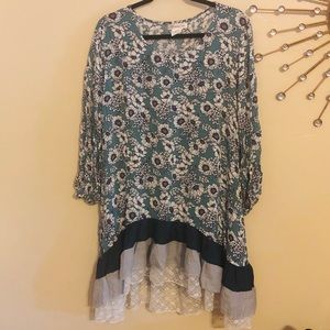 Paisley Vine 1x Dress NWOT